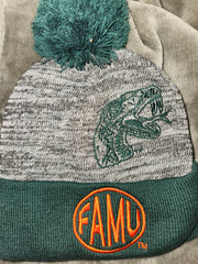 FAMU Pom Pom Beanie Hat